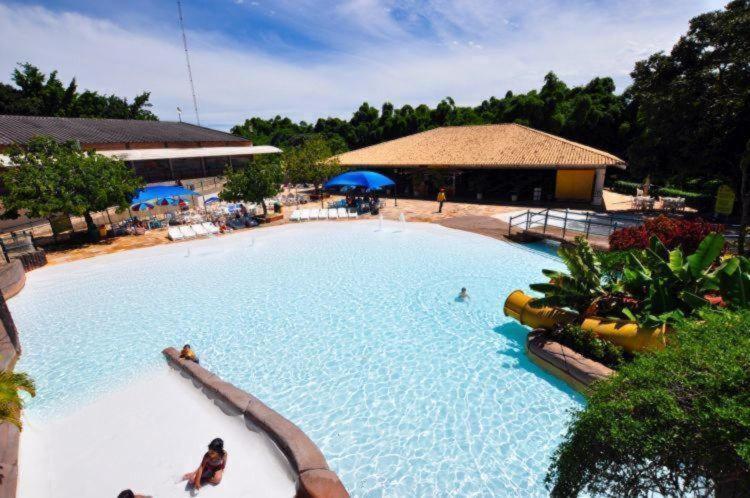 Aparthotel Piazza Diroma - Com Acesso Acqua Park Cn-Go Caldas Novas Exterior foto