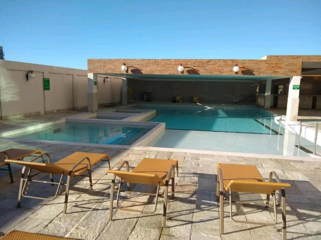 Aparthotel Piazza Diroma - Com Acesso Acqua Park Cn-Go Caldas Novas Exterior foto
